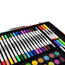 132-Piece Art Set, Deluxe Professional Color Set, Creating Gift Box, Art Set Crafts Drawing Painting Christmas Kit for Kids and Adult, Girls Boys