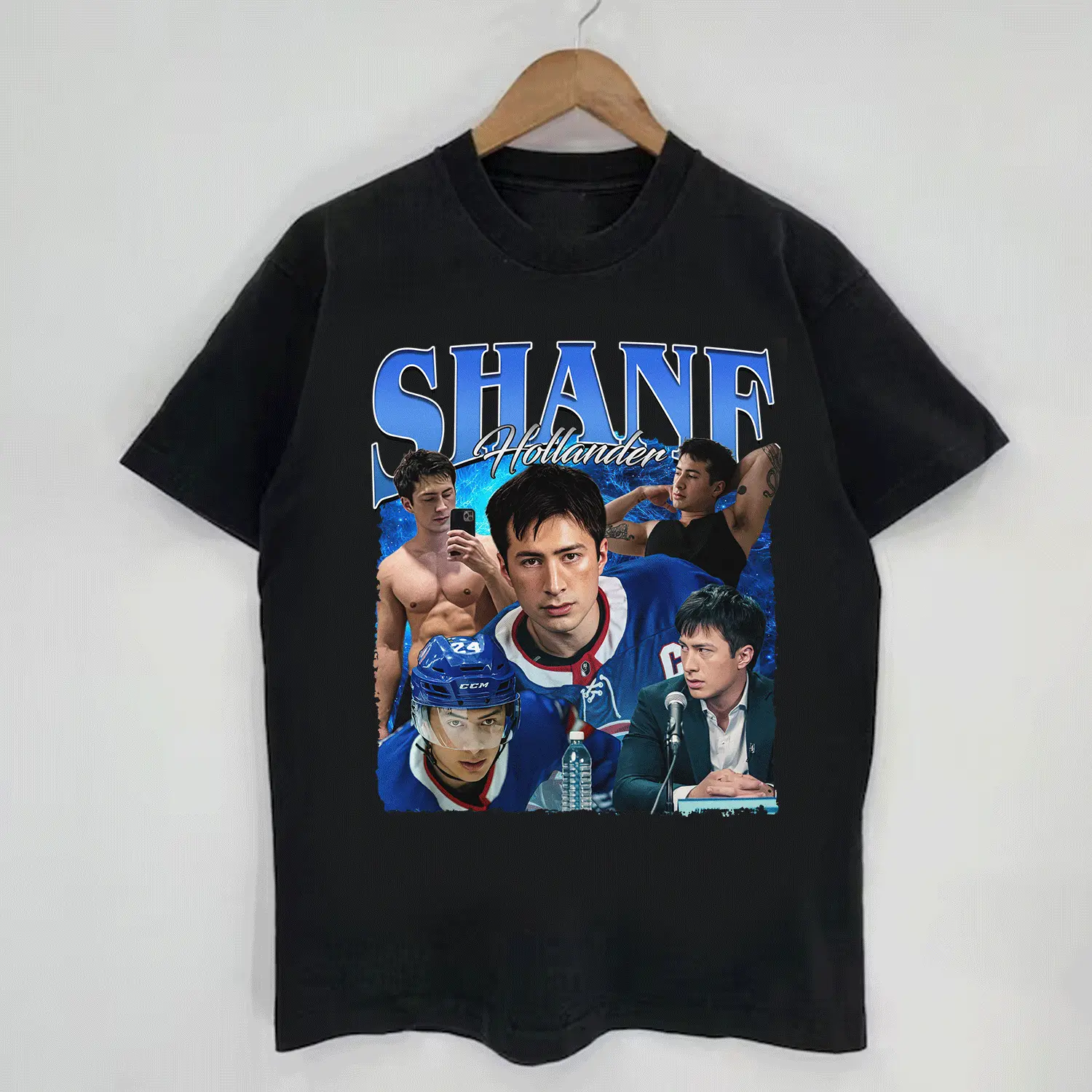 Women's Fitted Basic Short-Sleeve Heated Rivalry Twist Aesthetic T-Shirt - Rosanov/Shane Hollander Sports Drama Fan Gift, Shortsleeve, Casual