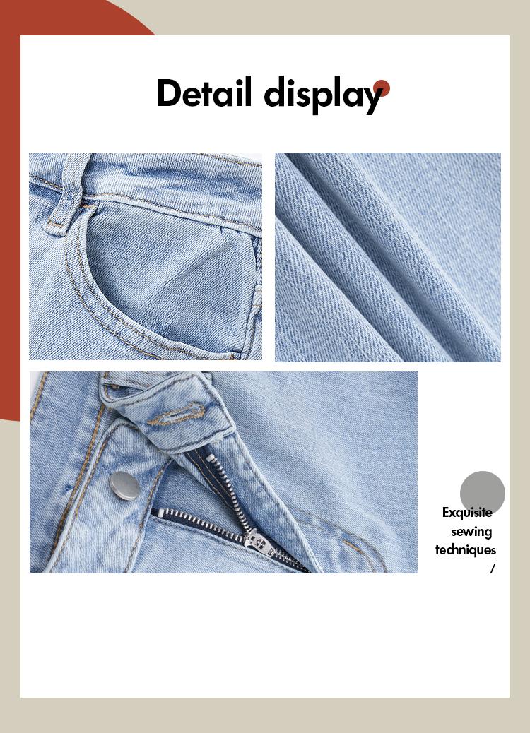 Verve Vogatiques BlueMoment High Waisted Flare Leg Baggy Jean for Women Stretch Denim Pants M042707 Bootcut Jeans BBL Tummy Control Curve Hugging