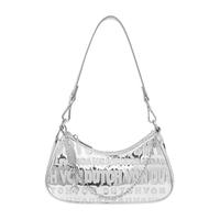 Silver Reflective Shoulder Bag