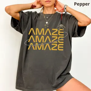 Comfort Colors Amaze Amaze Amaze T-Shirt, Project Hail Mary Rocky Inspired, Sci-Fi Men Tee, Funny Space Quote Shirt, Book Lovers Gift