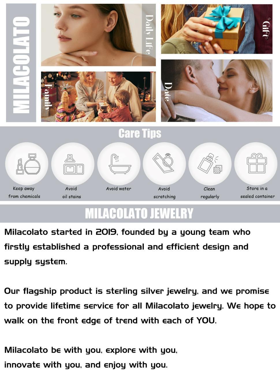 MILACOLATO 925 Sterling Silver CZ Disc Initial Necklace for Women Men Dainty 26 A-Z Capital Letter Alphabet Pendant Cubic Zirconia Tiny Letter Necklace