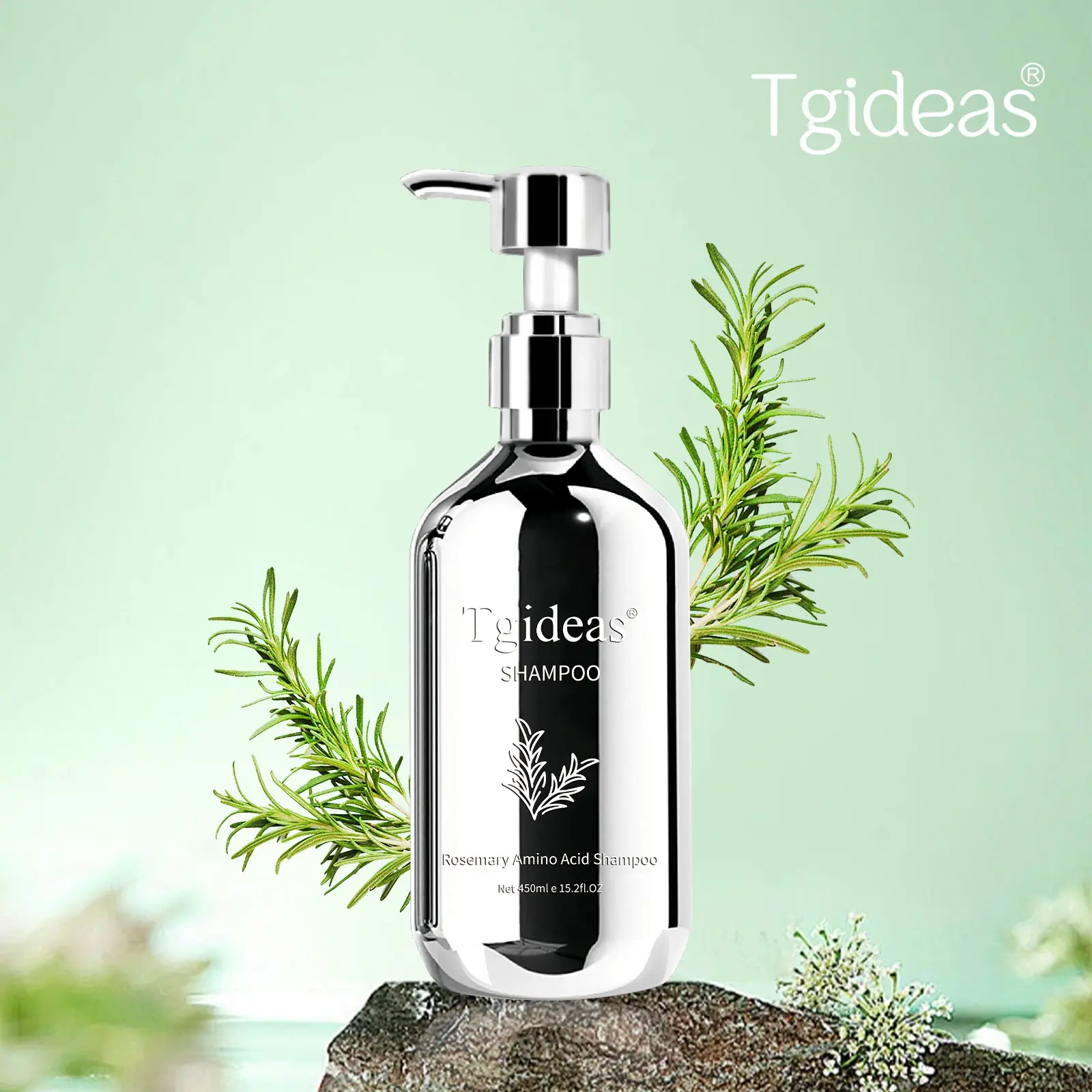 Tgideas Rosemary Shampoo Dry and Frizzy Hair Savior Shampoo Set Repair Shampoo & Hair Mask for Heat-Treated Hair Hydrating & Smoothing Formula to Prevent Breakage #Summervibes