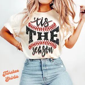 [Sale Up To 45%] Sports Game Day  Shirt - Tis The Season Baseball Shirt - Sports Team Mom Family Tee