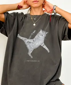 Rage Consumes Me |Funny Cat Meme comfort colors  shirt, Oversize, Women, Mens, Cat Comfort Colors T-shirt