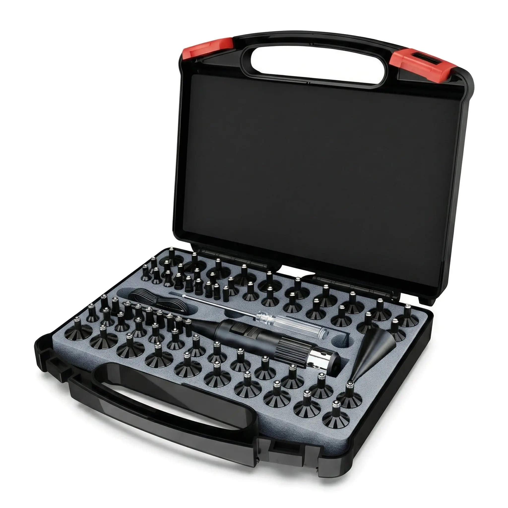 Calibrator Kit: Rechargeable calibrator with 64 upgrade adapters for 0. ...