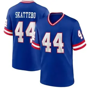 Skattebo #44 Secondary Alternate Jersey Royal Football Jersey New 2025 Football Jersey, America Football Jersey, Jersey For Football Fans, Football Team Outfits, Gift for Him