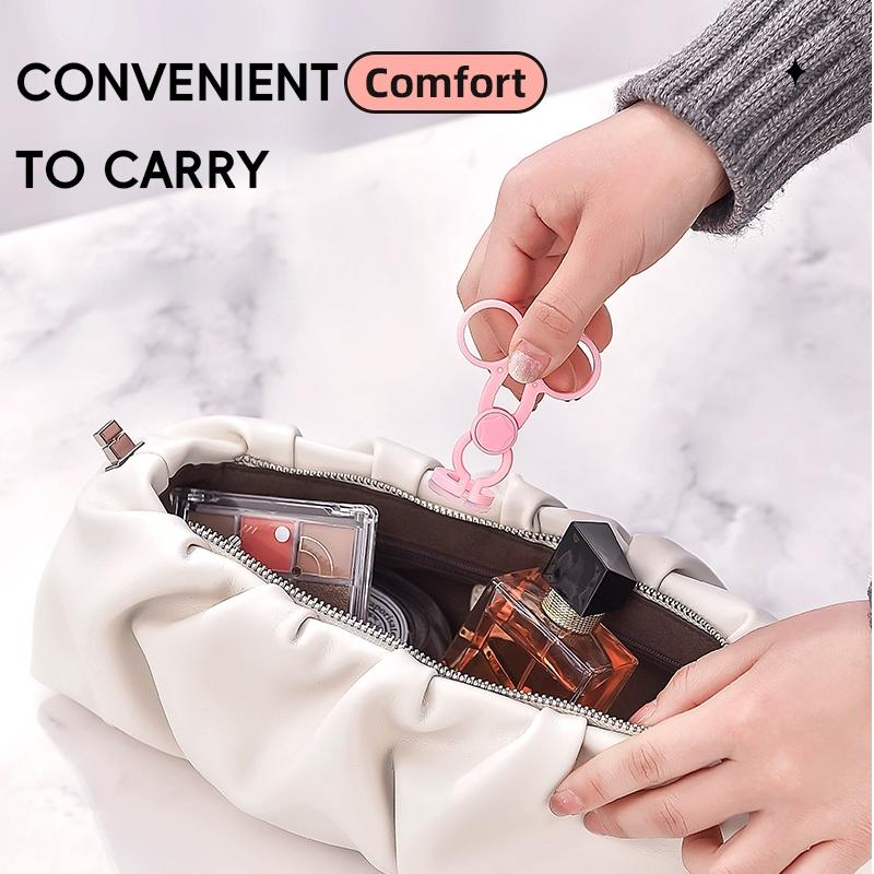 Daily Contact Lens Insertion & Removal Tool with Pink and White Components for Easy Use Applicator and Removal Device