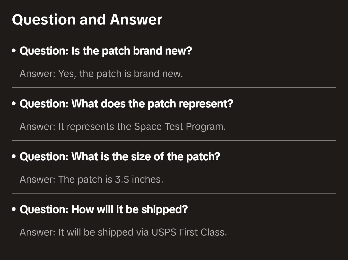 FALCON 9 FORMOSAT-5 SPACEX PATCH 3.5 DOD SPACE TEST PROGRAM MISSION LAUNCH