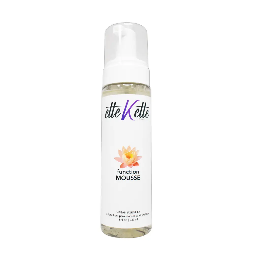Mousse, vegan formula, Hair Styling, heat protectant, eliminates frizz, multi functional