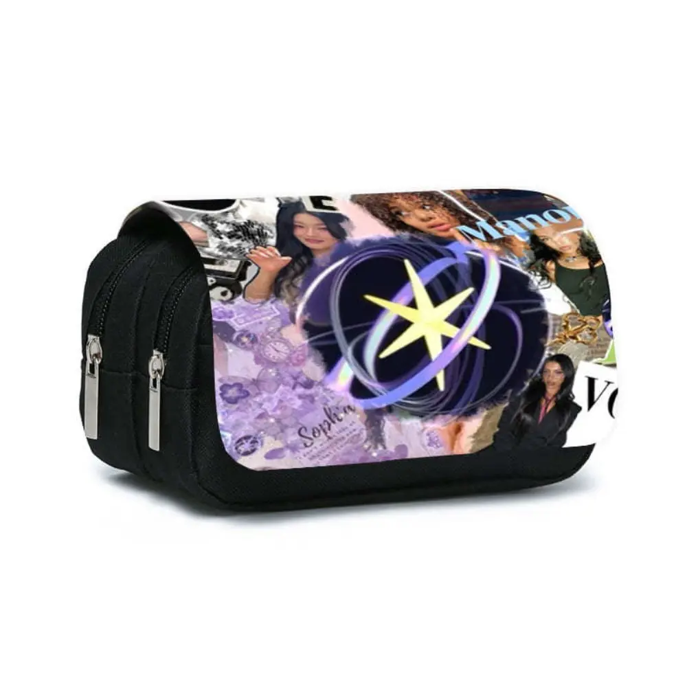 Katseye Multi-Compartment Pencil Case Lightweight Pencil Bag Kpop Pencil Box