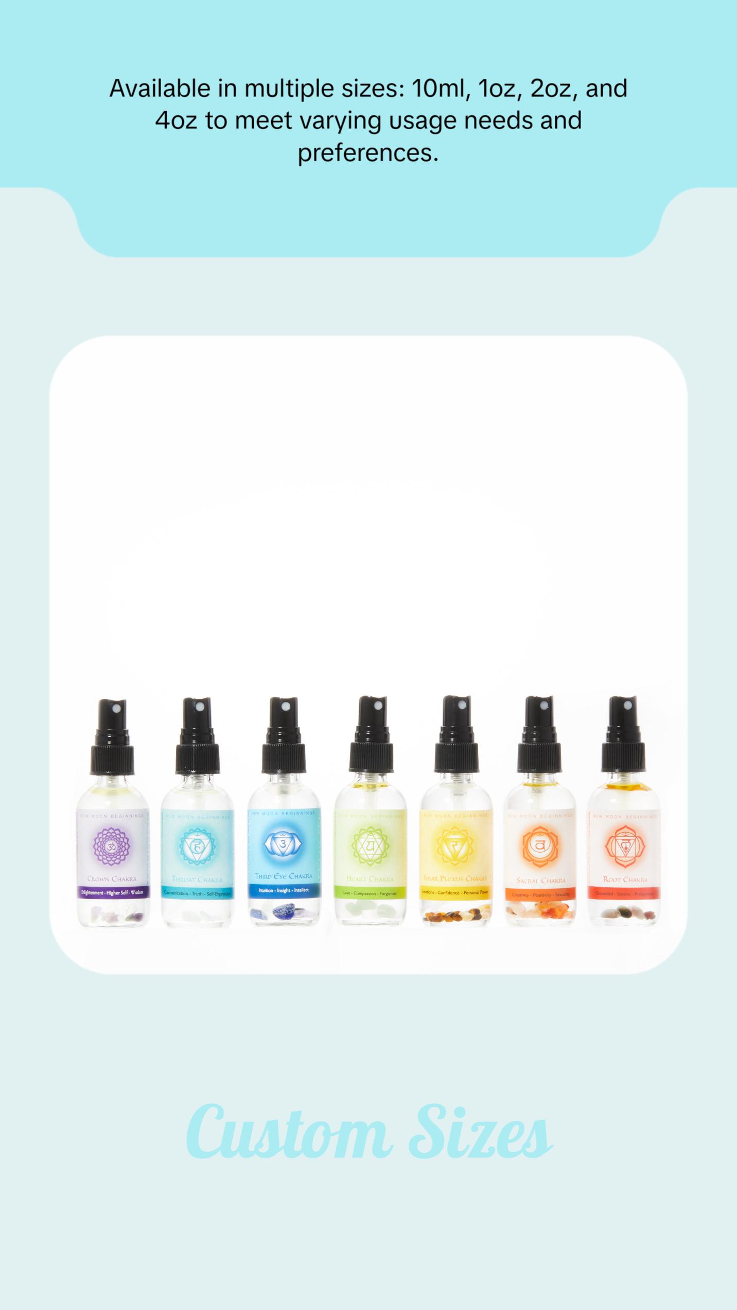 New Moon Beginnings Throat Chakra Spray - Peppermint Fragrance - Oral Aroma for Sensitive Individuals New Moon Beginnings Throat Chakra Spray - Peppermint Fragrance - Oral Aroma for Sensitive Individuals