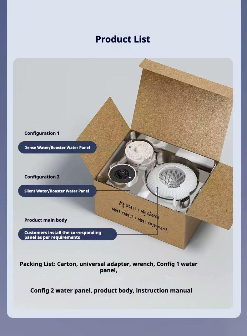 【CleanFlow Studio】Flexible Faucet Extender | 360° Reach & Splash-Proof | High-Pressure Power Rinse | Quick Twist-On Setup | Universal Fit for Sinks