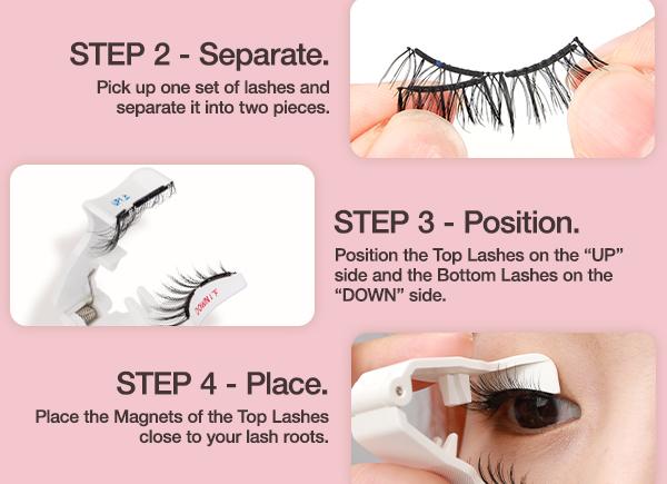Lashview Soft Magnetic Lash Kit with Applicator No Glue or Eyeliner Needed, Lightweight Natural Makeup Eyelashes