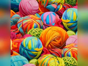 Purrfectly Playful | Kaleidoscope Multi by Ivan Guaderrama for 3 Wishes | 22964-MLT