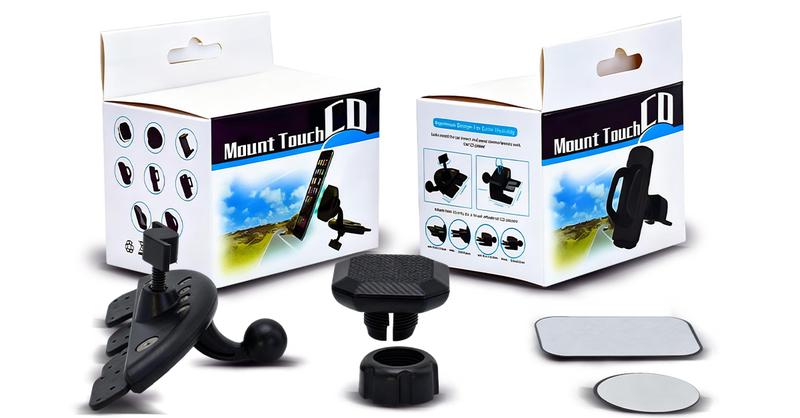 【HiEHA】High-Magnetism Magnetic CD Slot Car Mount, Universal CD Player Phone Holder Compatible with 7-Inch CarPlay Screens & All Phones, Strong Magnetic Force & Easy Installation for Cars