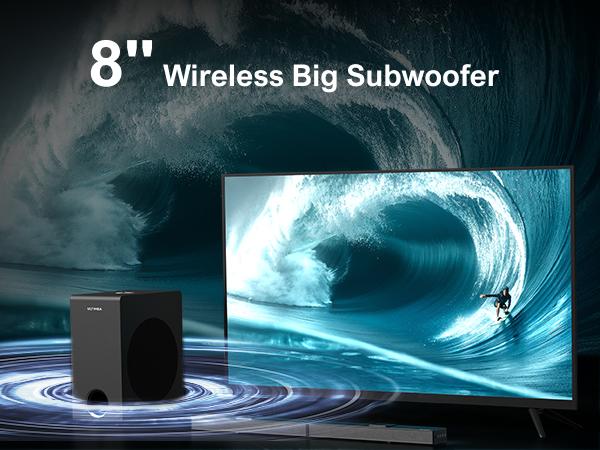 ULTIMEA Nova S80 5.1.2ch 360° Dolby Atmos Home Theater: Soundbar & Subwoofer with BassMX, 3D Surround Sound for Home, Parties & Gaming. Supports 4K HDR, HDMI eARC, Bluetooth & Smartphone Connectivity. ULTIMEA Nova S80 5.1.2ch 360° Dolby Atmos Home Theater: Soundbar & Subwoofer with BassMX, 3D Surround Sound for Home, Parties & Gaming. Supports 4K HDR, HDMI eARC, Bluetooth & Smartphone Connectivity.