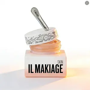 IL.MAKIAGE Intensive Lifting & Volumizing FaceCream Advanced Anti-Aging Formula 1.7 oz + Repair Anti-Wrinkle Serum with Coffee Seed Extract Vitamin C Rosehip Oil