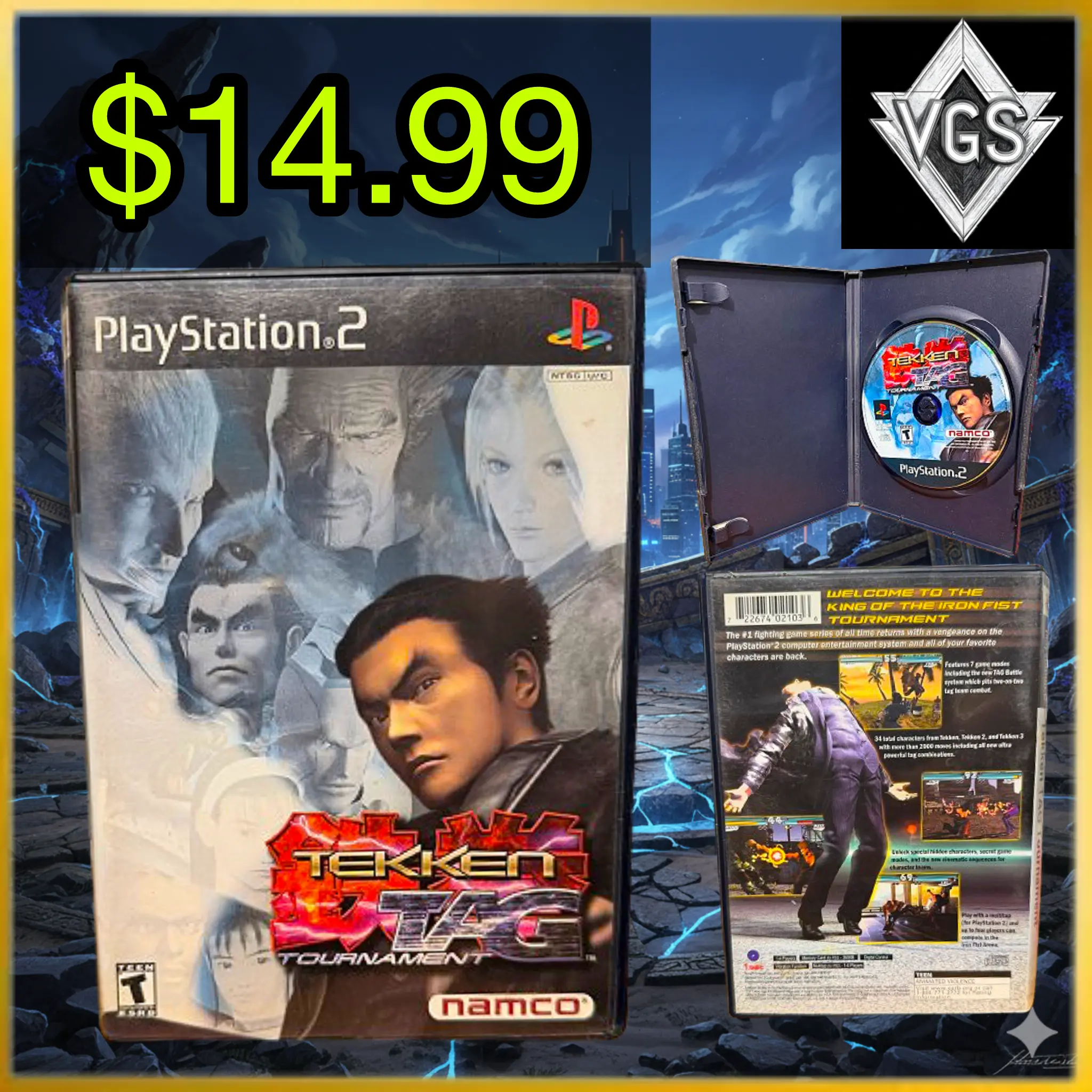 *RETRO* Tekken Tag Tournament (PlayStation 2, 2000)