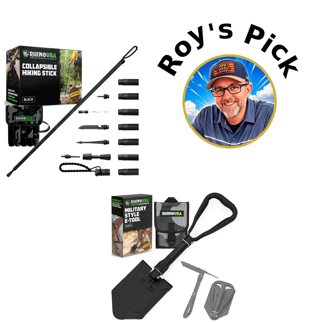 Roy's Pick - Ultimate Survival Bundle for Camping, Hiking, Beach, Overlanding, and more