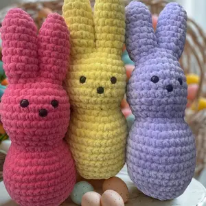Handmade Crochet Bunny Plush – Spring & Easter Gift