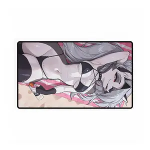Helluva Boss Loona Beach Mouse Pad Gaming Desk Mat Cute Deskmat Gift for Gamers and Office use Helluva Boss Loona Beach Mouse Pad Gaming Desk Mat Cute Deskmat Gift for Gamers and Office use