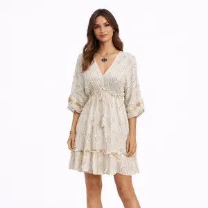 Valeria Short Boho Chic Dress