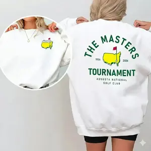 Masters Tournament Sweatshirt/Hoodie, Augusta Golf Club Graphic Shirt, Vintage Golf Lover Pullover, Classic Sports Gift for Men and Women