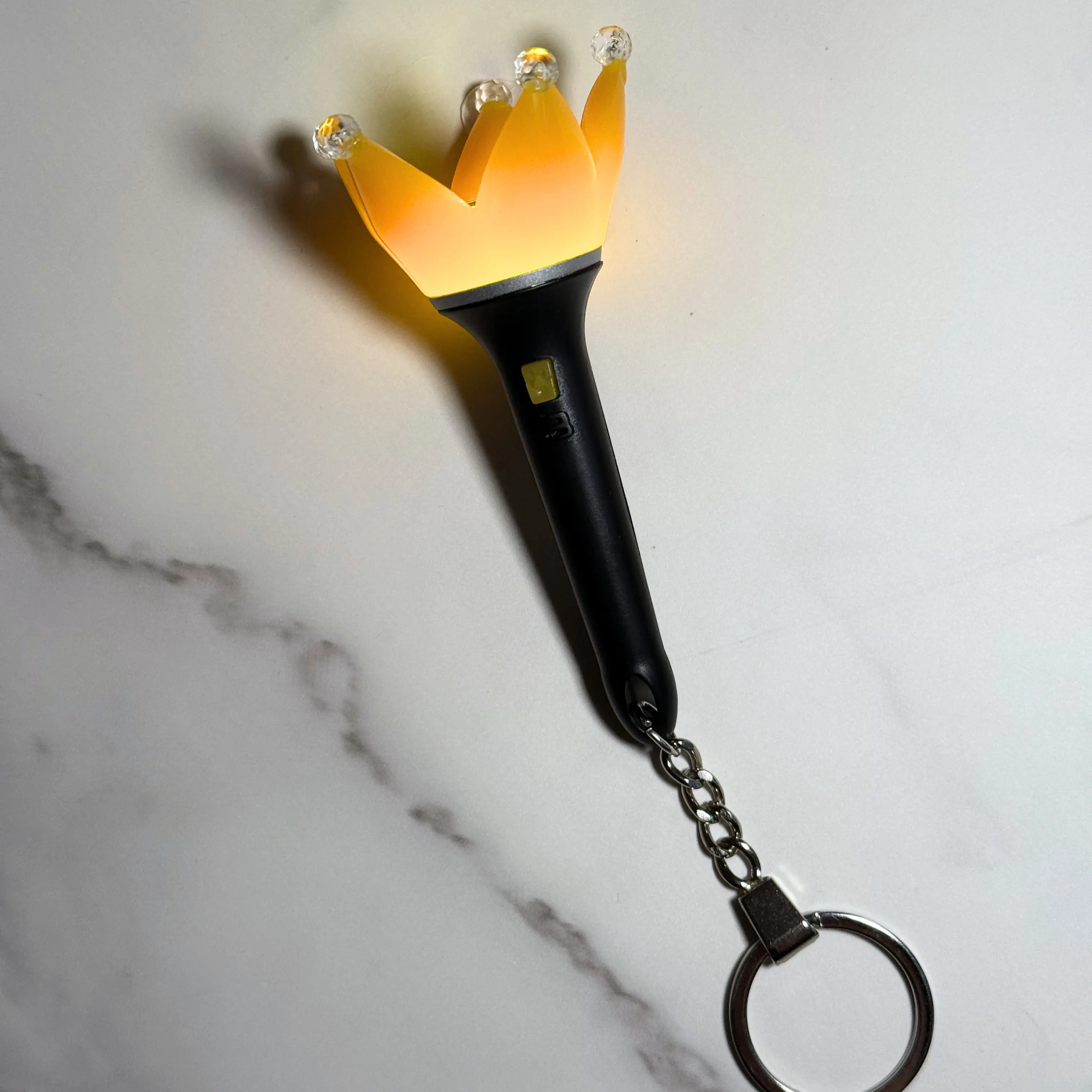 Mini Kpop LED Light Stick Keychain VIP