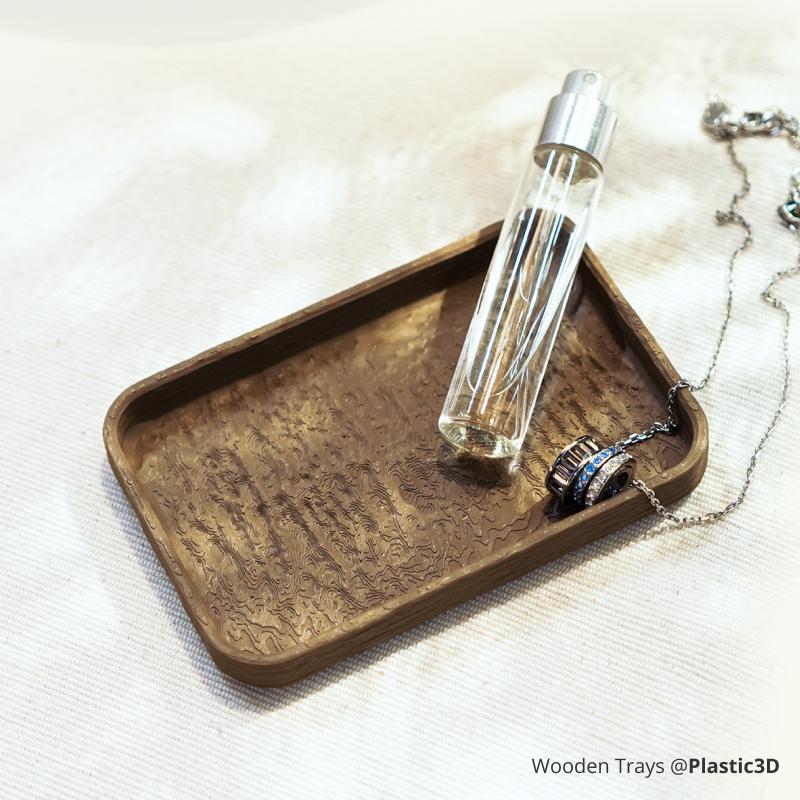 Bambu PLA Wood, 3D Printing Flaments and Materials, NEW Filaments Arrivals! Feels Like Real Wood; Matte Finish, Fine Texture; Integrates Perfectly with Other PLA; Comes with Basic Reusable Spool