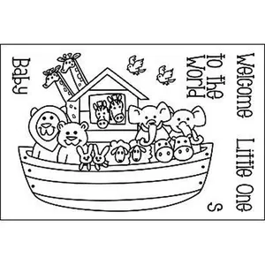 Crafts & Sewing The Stamps of Life ark2stamp Clear Stamp Set