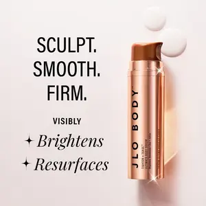 JLO BEAUTY Ultimate Body Serum TIGHTEN + TEASE | Ultimate Body Serum with AHAs Niacinamide & Bentonite Clay for Brighter Firmer Skin Hydrate 30 mL-120 mL Hydrating Moisture