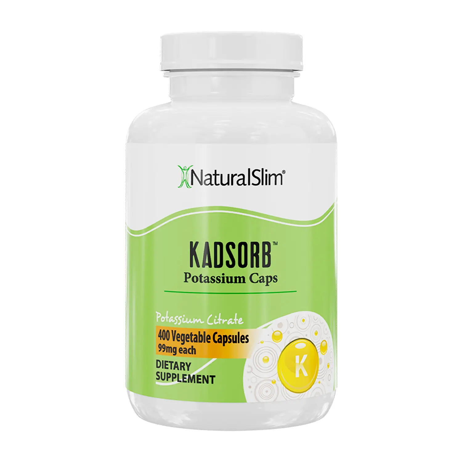 Kadsorb Potassium | Advanced Potassium Citrate Formula for Optimal Mineral Support Healthcare Capsule Magnesium Fitness
