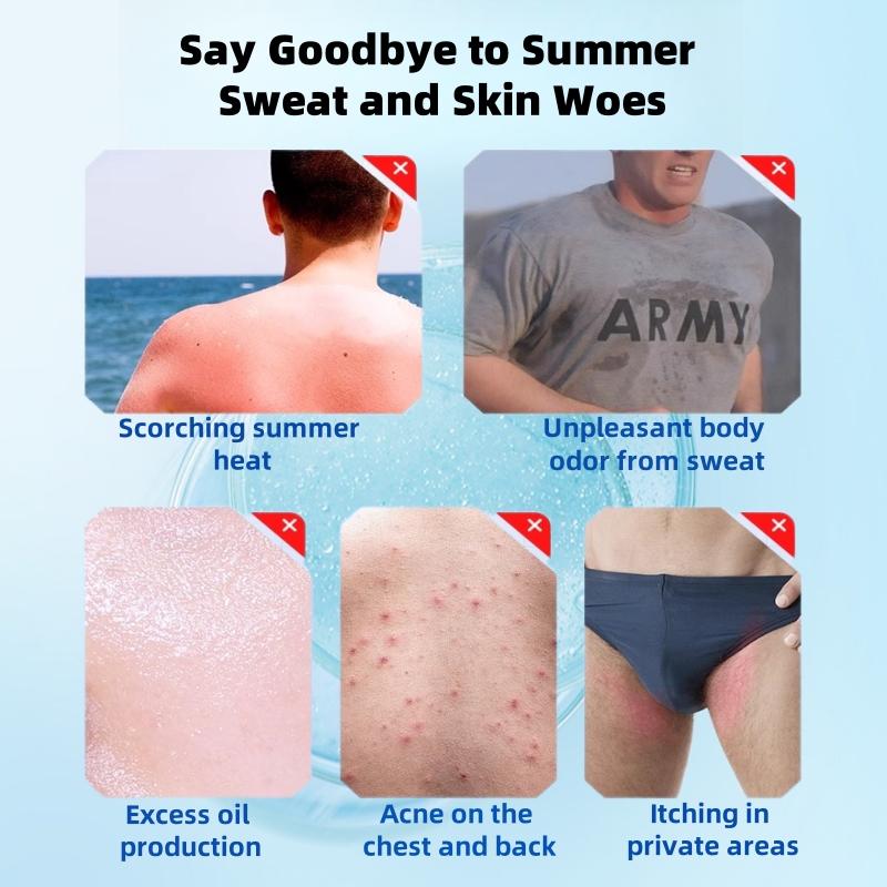 NOIL Shower Gel 4-Pack  Deep Clean & Brightening Care | Sea Salt + Fruit Acid Formula | Anti-Acne + Oil Control | Fresh Ocean Scent · Save More for Family!