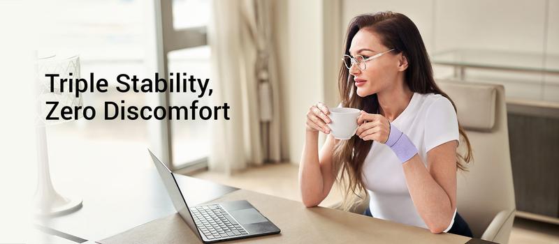 Wrist Brace,Wrist Support for Carpal Tunnel Pain Relief,Ulnar Wrist Brace Ultra-Thin Elastic for Tear,Wrist wraps Repetitive Wrist Use Injury,Fits Both Wrists