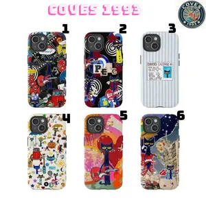 [Free Gift 5pc Sticker] Pete the Cat Groovy & Fun Phone Case for iPhone 17 16 15 14 13 12 11 Pro Max Plus Dual Layer Protective Case