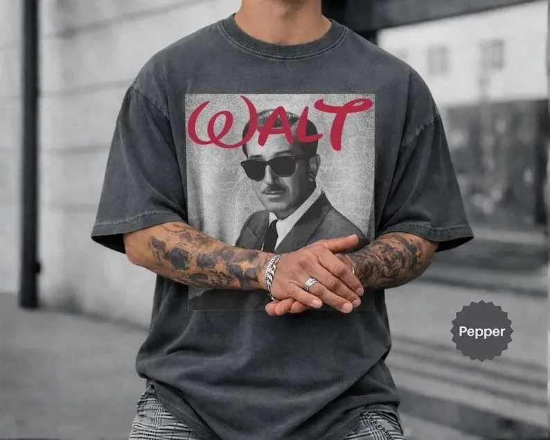 Retro Walt Shirt, Mens Shirt, DNL Shirt, Magic Kingdom Tee, Happiest Place On Earth, Fan Gifts