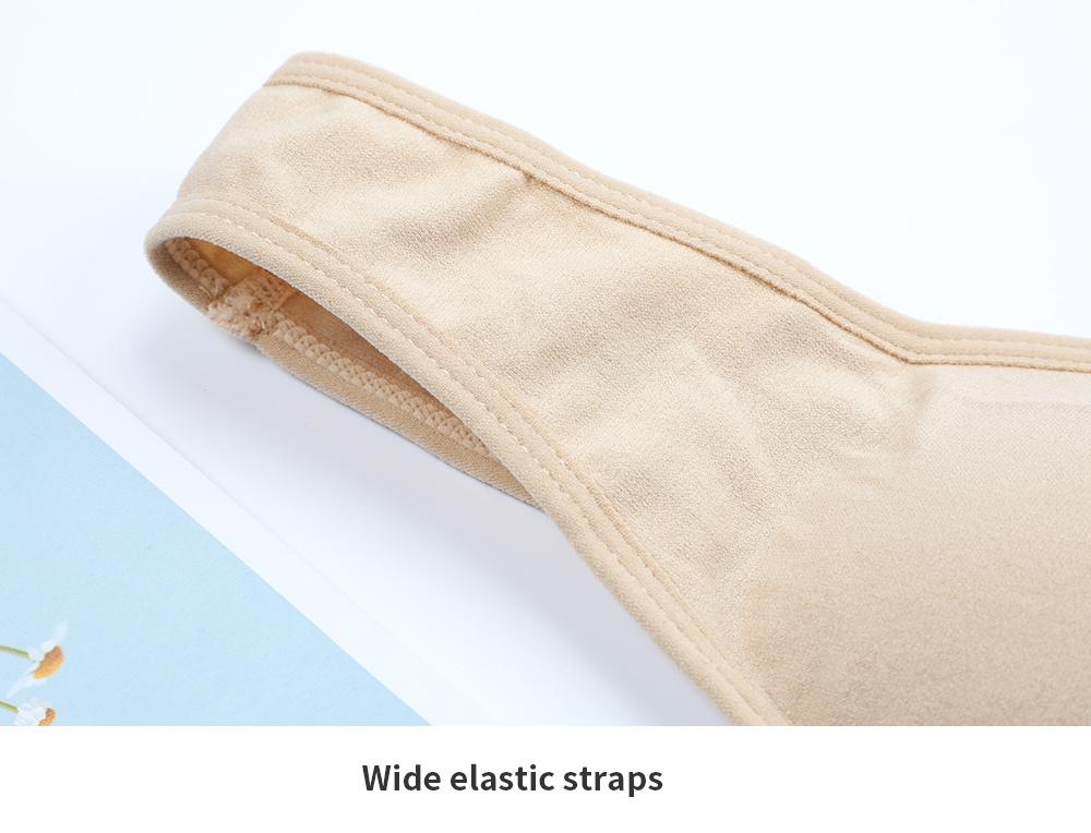 Women's Plus Size Sports Bra Seamless Underwear with Pads Plus Size Push-Up Tank Top Bra