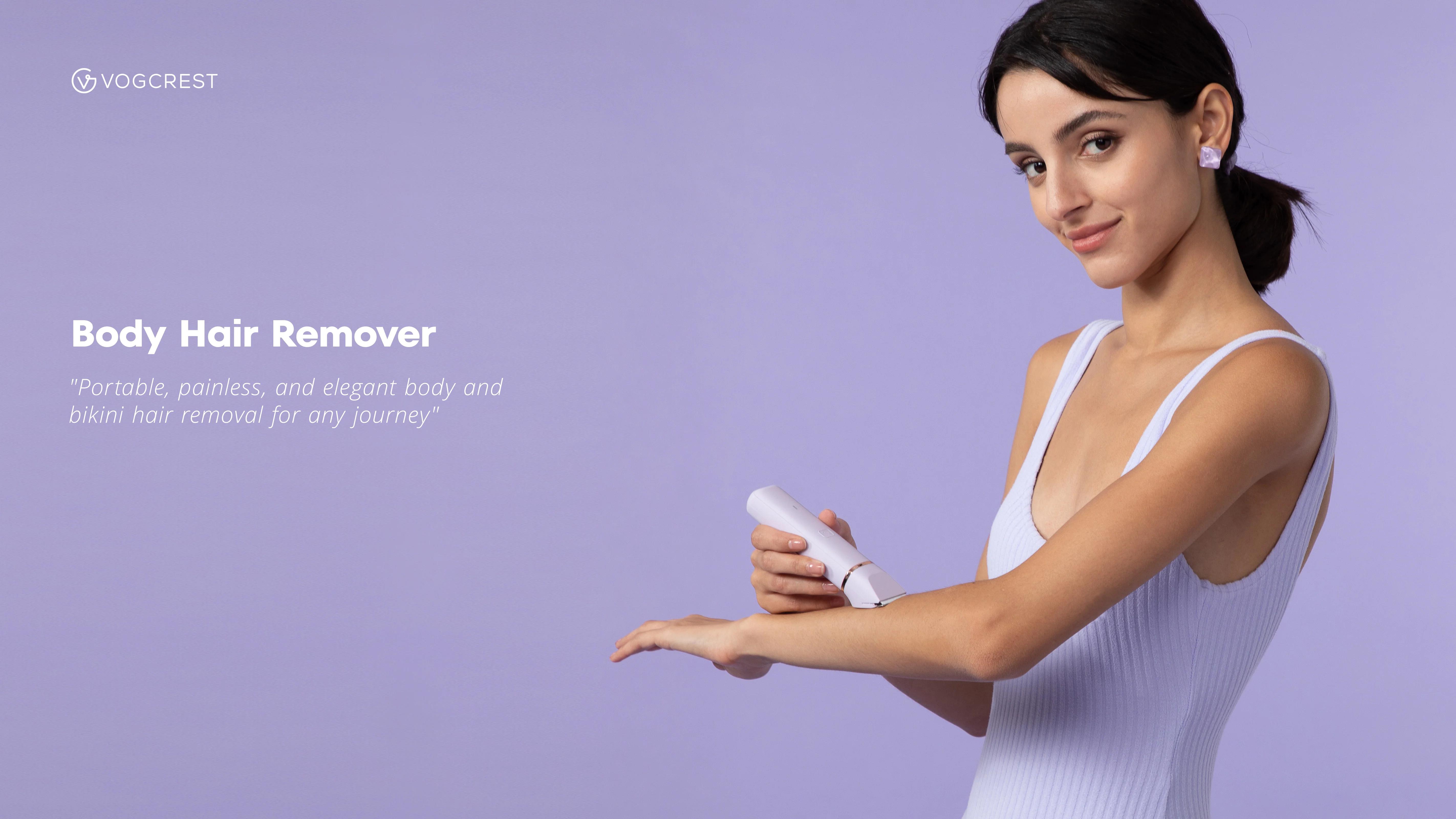 VOGCREST Electric Bikini Shaver & Facial Eyebrow Hair Trimmer for Women, Rechargeable and Portable Lady Facial Razor Gift Set VOGCREST Electric Bikini Shaver & Facial Eyebrow Hair Trimmer for Women, Rechargeable and Portable Lady Facial Razor Gift Set