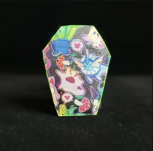 Handmade coffin shaped slip wallet