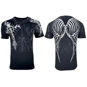 Rebel Saint by Affliction Men's T-Shirt Fracture
