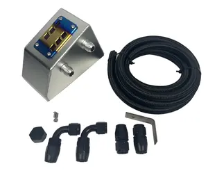 K Series Tucked Oil Catch Can For Acura RSX Type S Base DC5 K20 K24 Baffled Tuck