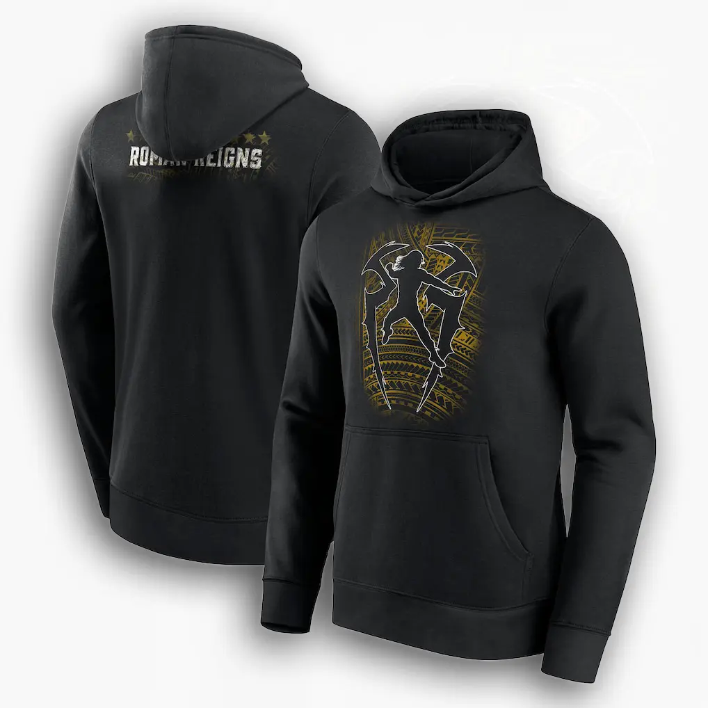Roman Reigns Tribal Logo Hoodie, Tribal Chief Wrestling Streetwear Style, Casual Outfit Gift for WWE Fans