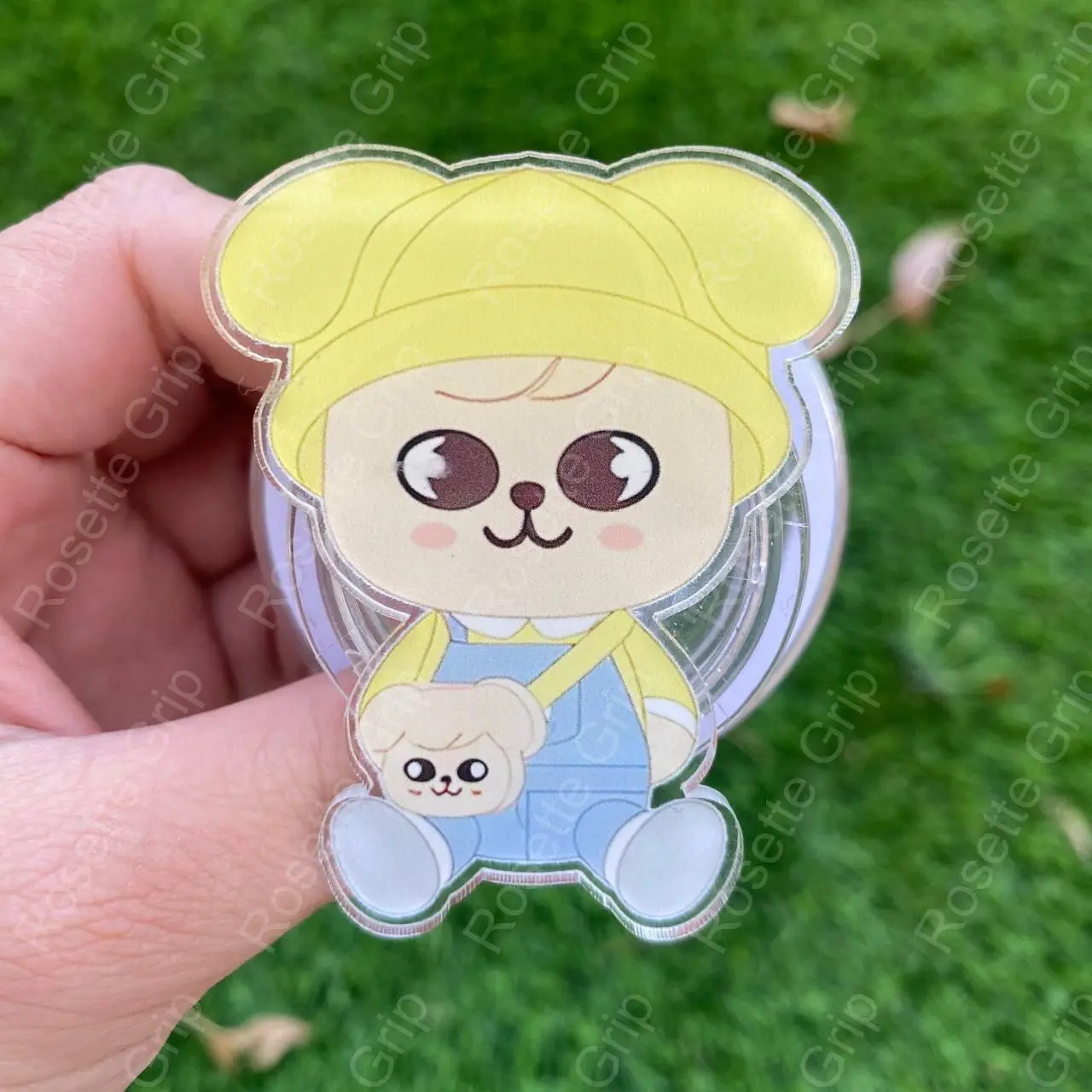 Kindergarten Chibi Phone Grip, Magsafe Grip for K-Pop Fans