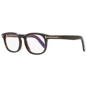 Tom Ford Blue Block Eyeglasses TF5930-D-B 052 Dark Havana 52mm FT5930