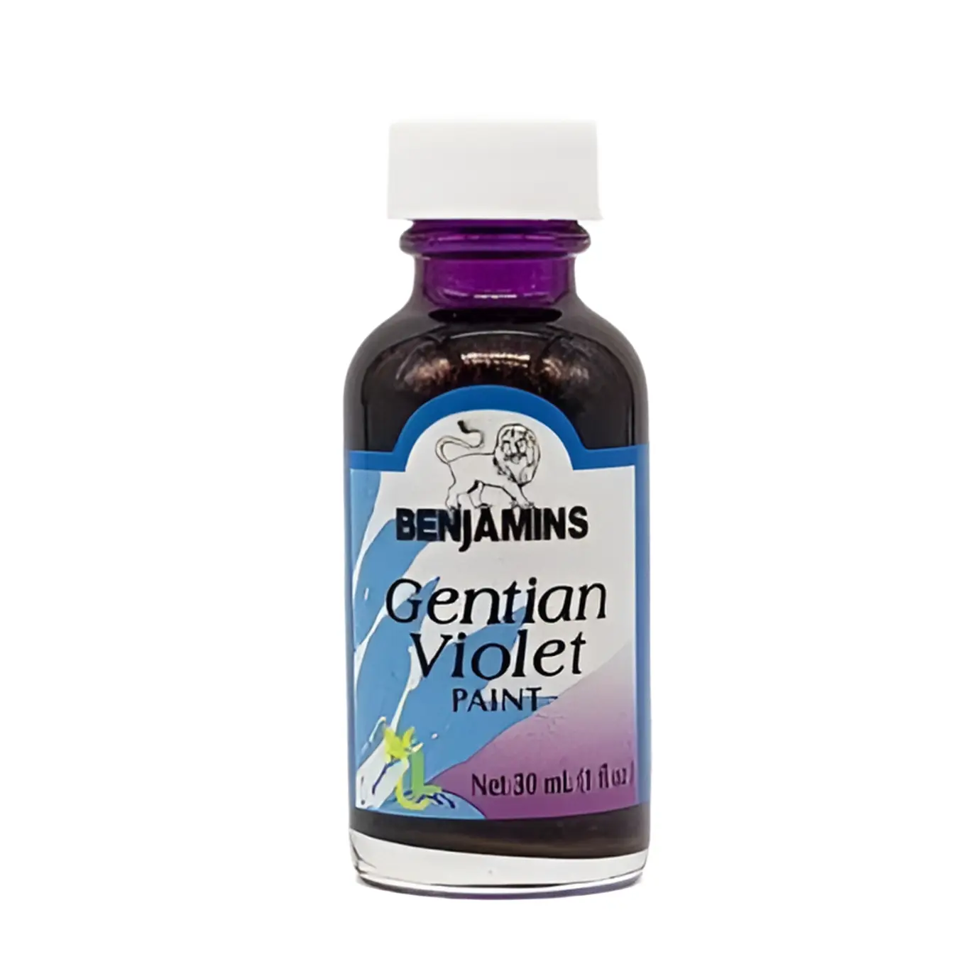 Gentian Violet-Based Antiseptic Paint - Antifungal Topical First Aid Single Item, Skin Care Solution for Wounds, Boils, Chronic Ulcers, Suitable for All Skin Types