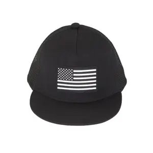 Infant Hat for Sun | 1776 USA Flag Infant Trucker Hat