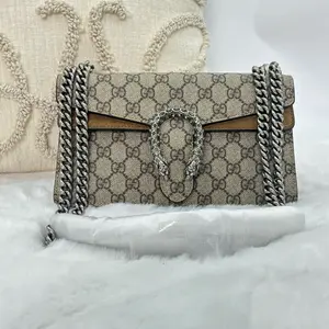 Pre-owned GUCCI GG Supreme Monogram Small Dionysus Shoulder Bag WWL