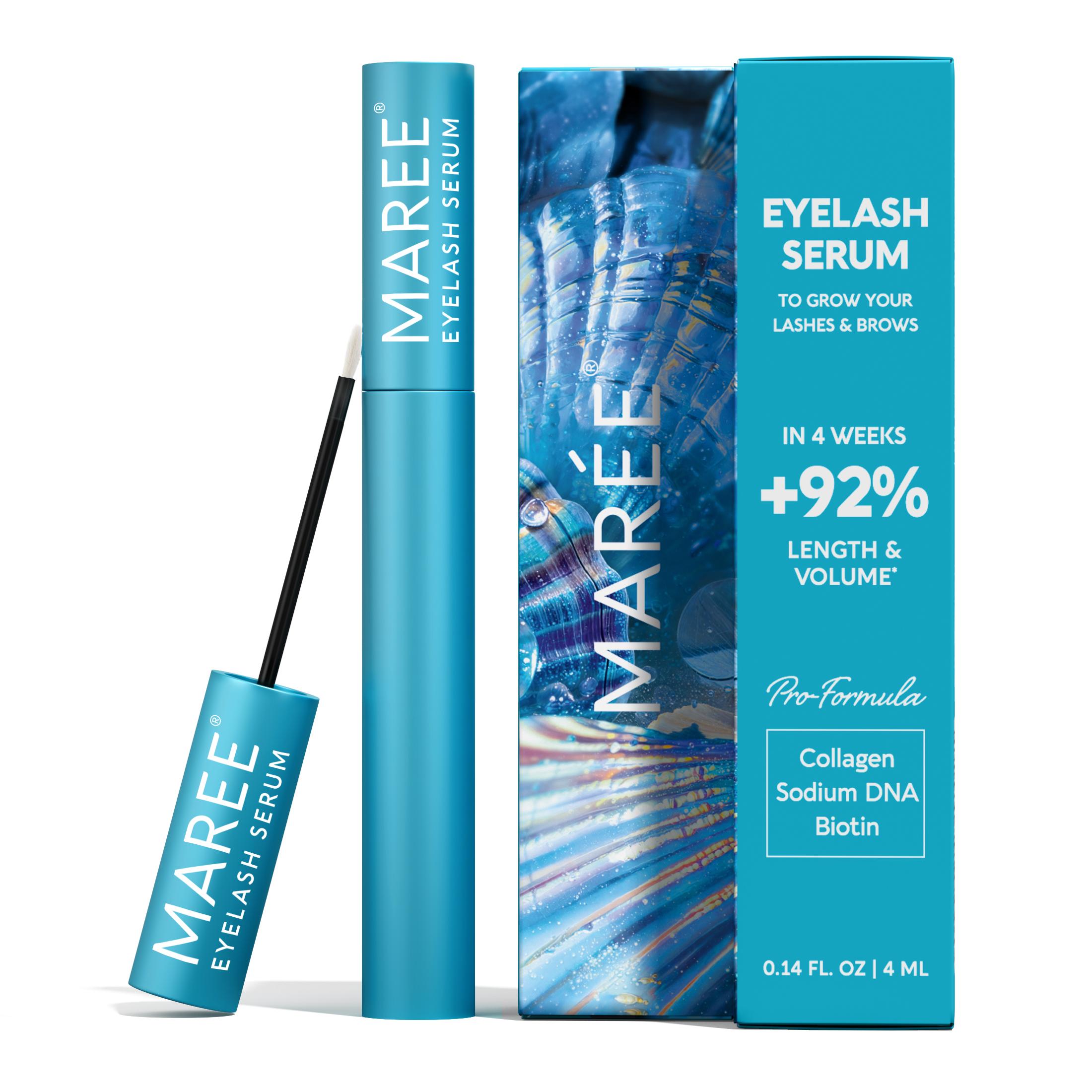 Eyelash Serum To Grow Lashes & Brows MAREE - Eye Lash Serum for Growth Without Prostaglandin - 0.14 FL OZ Eyelash Serum To Grow Lashes & Brows MAREE - Eye Lash Serum for Growth Without Prostaglandin - 0.14 FL OZ