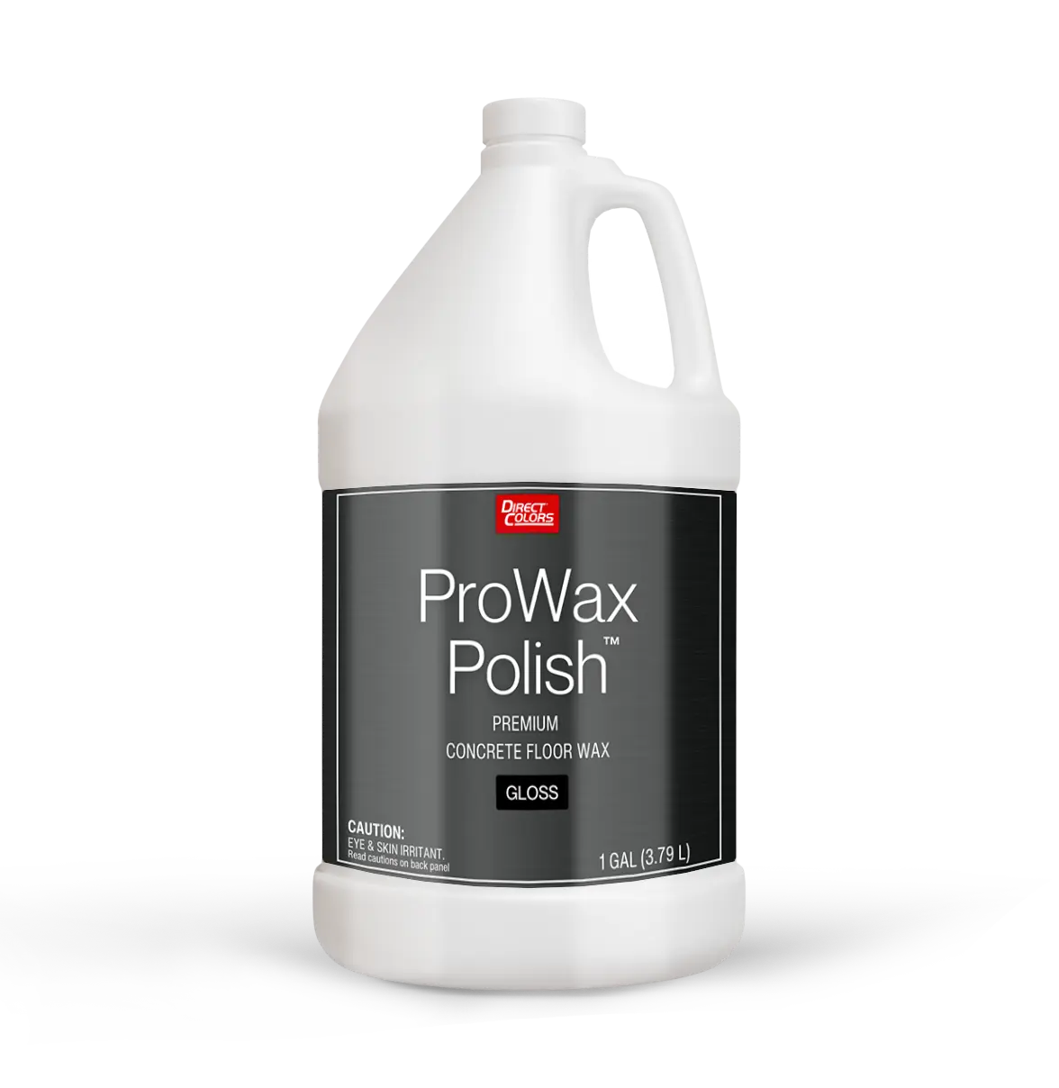 ProWax Polish by Direct Colors | 1 Gallon Concrete Floor Wax for Indoor Shine & Protection